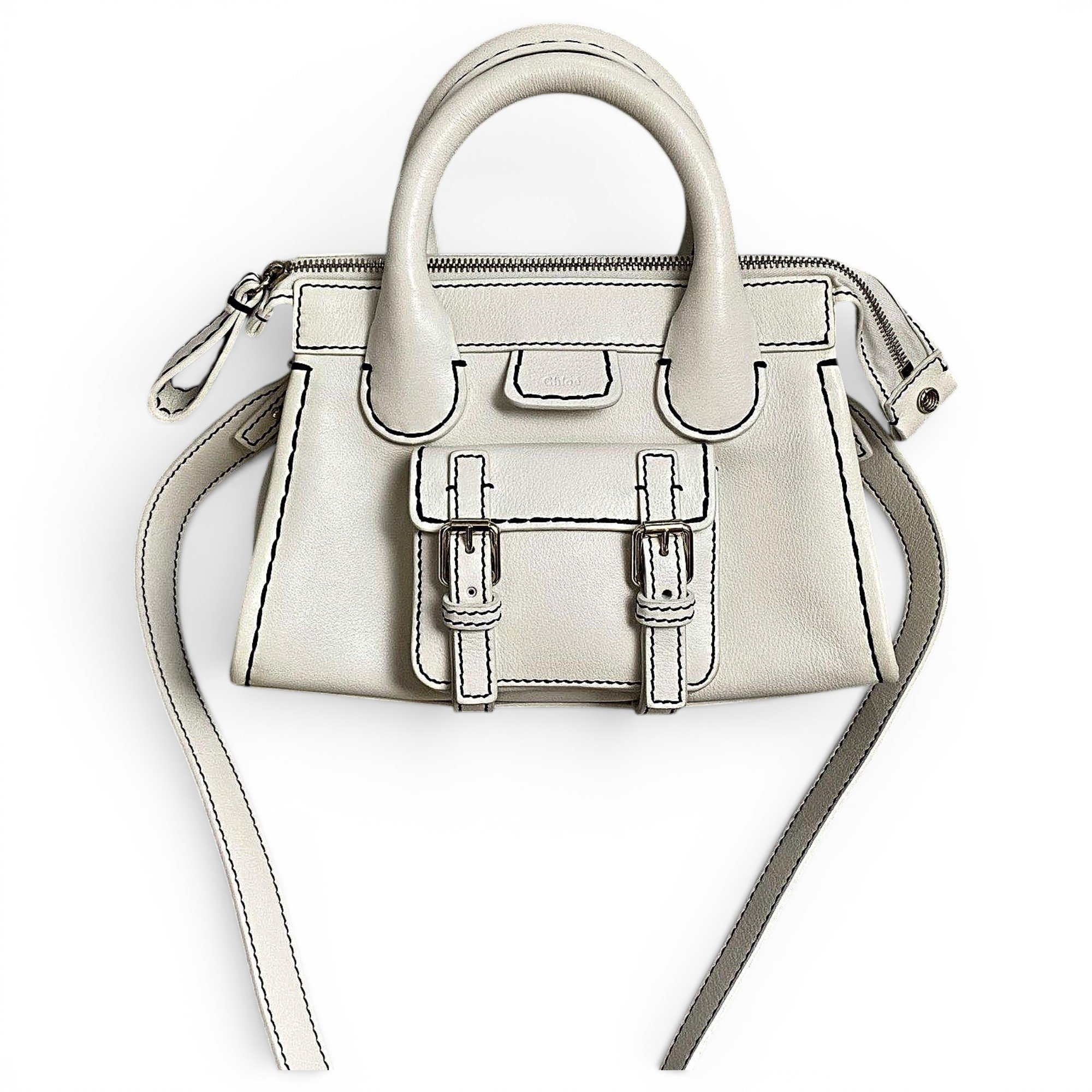 Edith leather handbag
