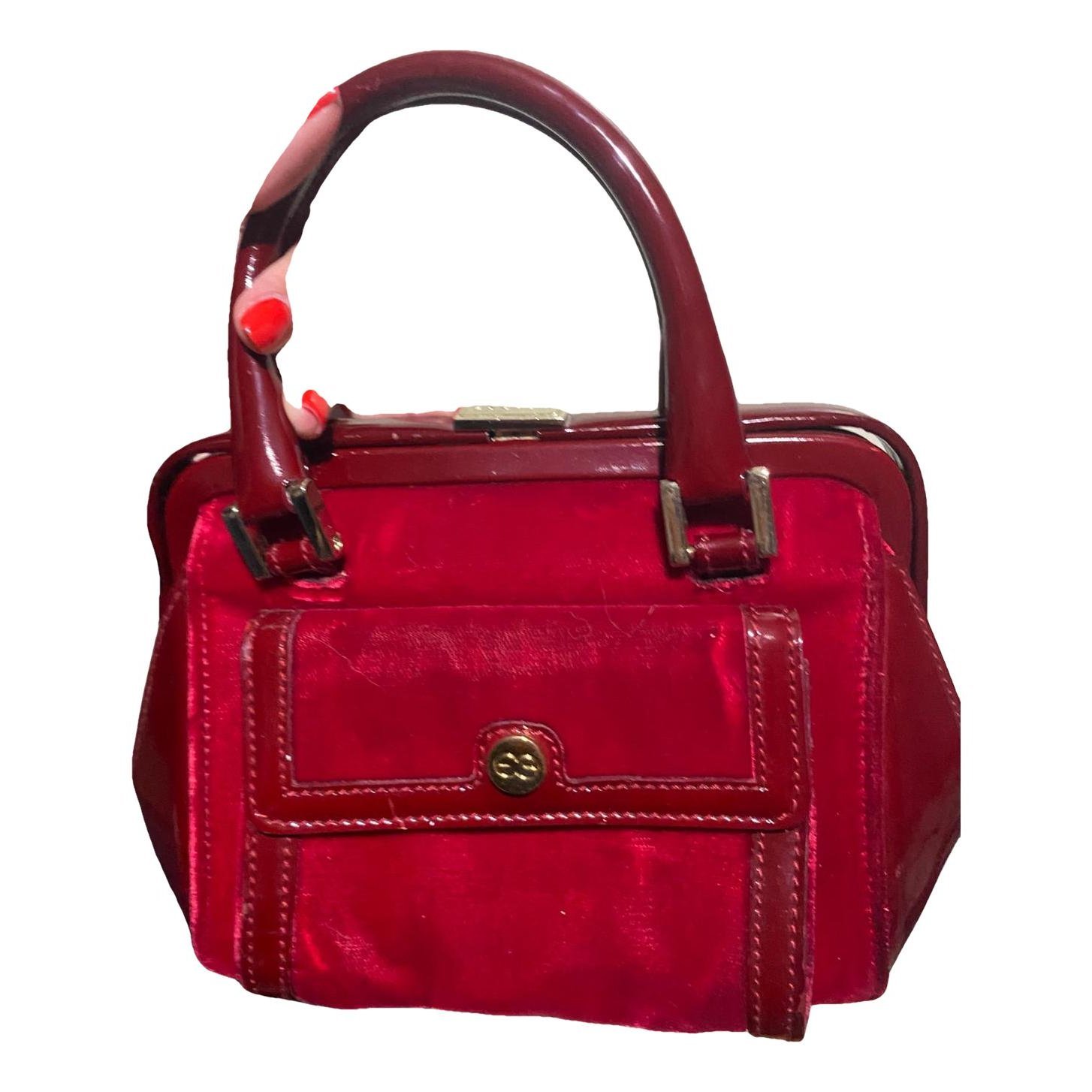Velvet handbag