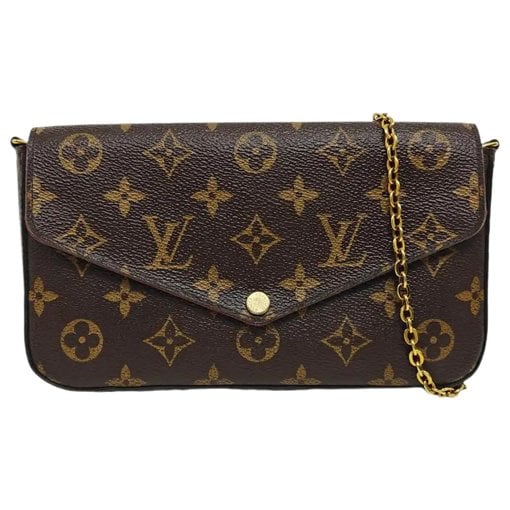 Félicie leather crossbody bag