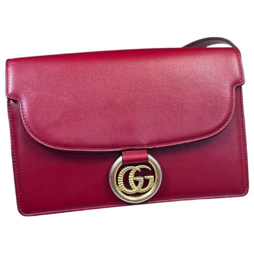 GG Ring leather handbag