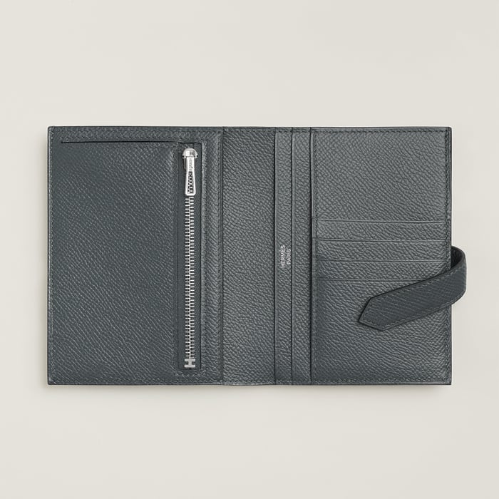 Gris Misty Bearn Compact Wallet