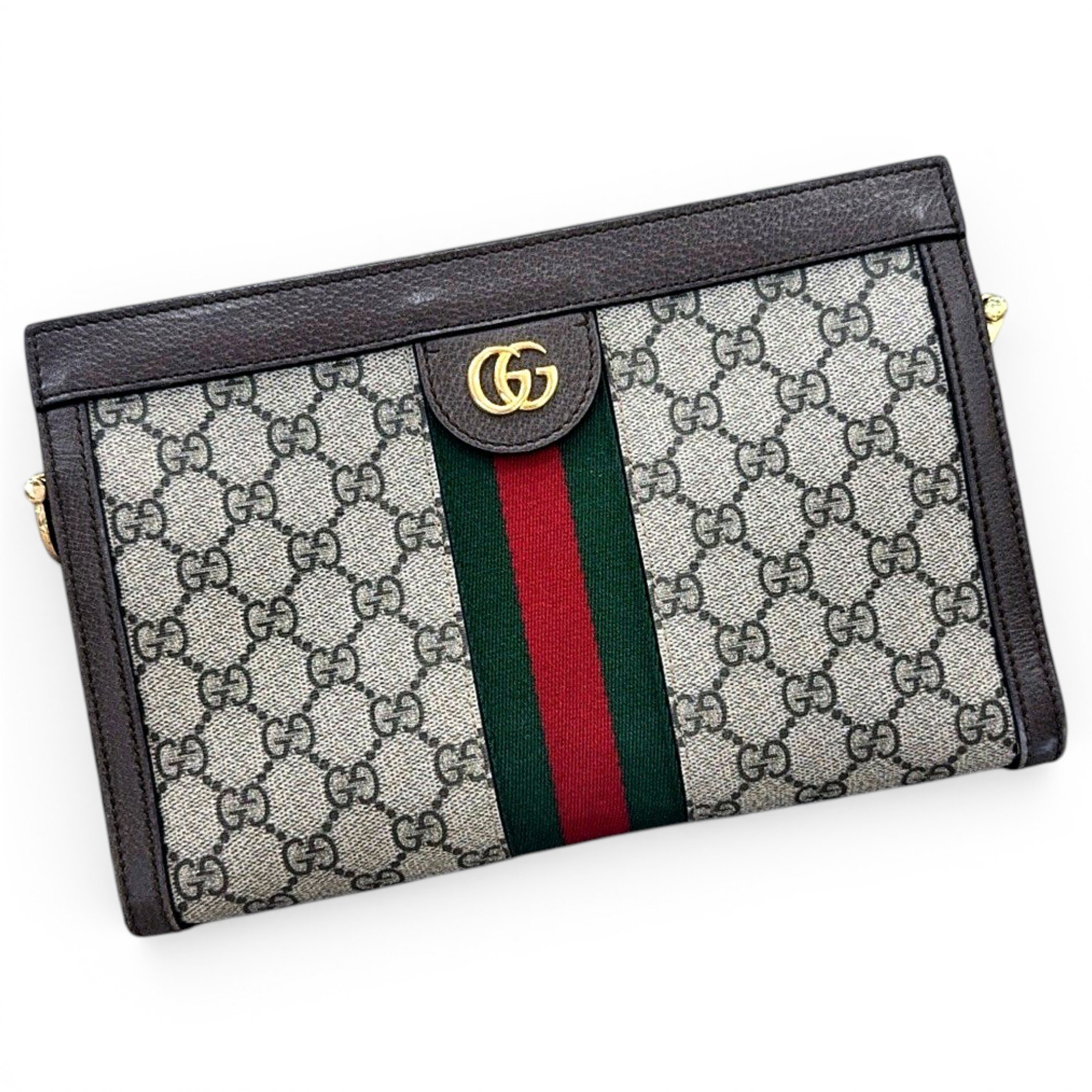 Ophidia Chain leather handbag