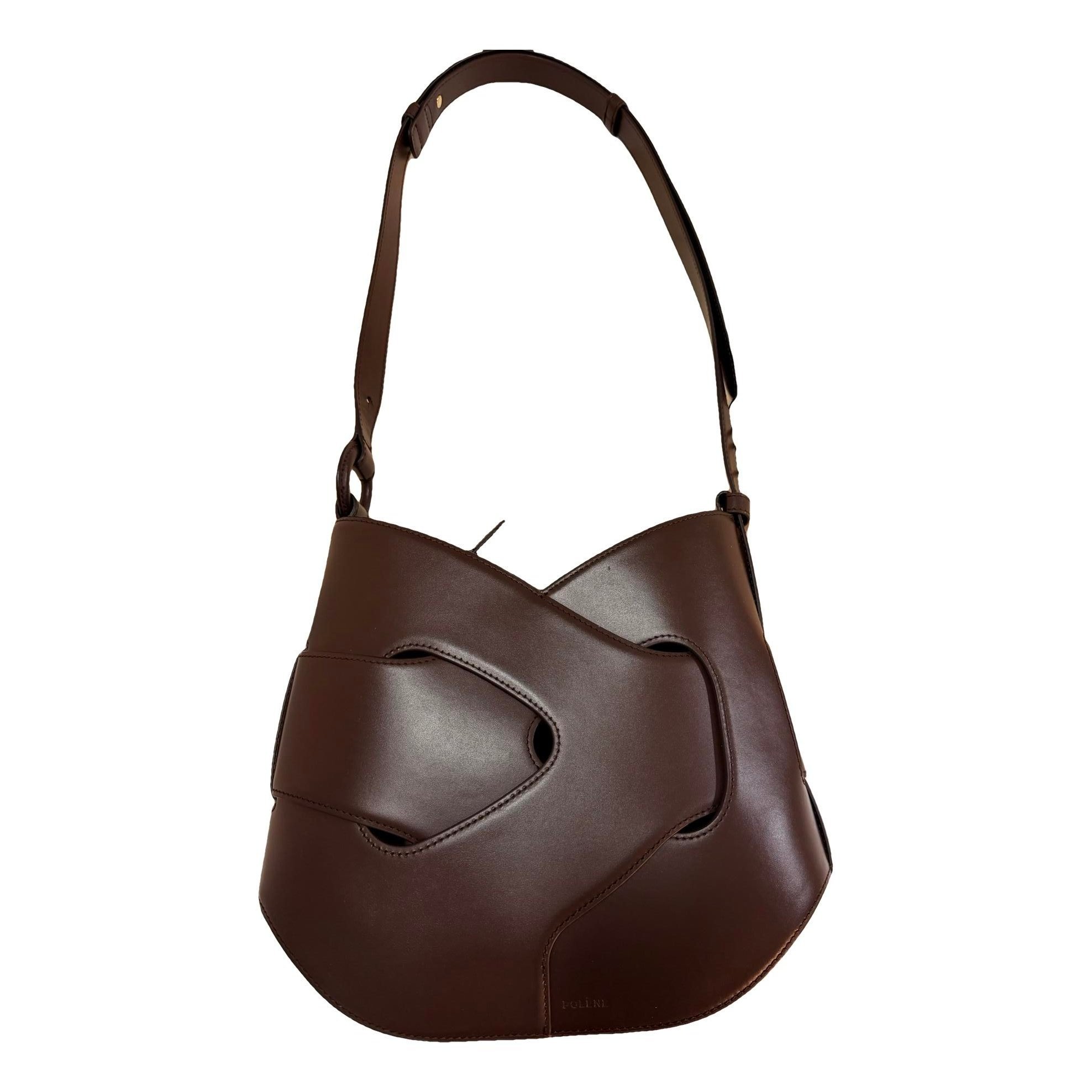 Polene Leather handbag