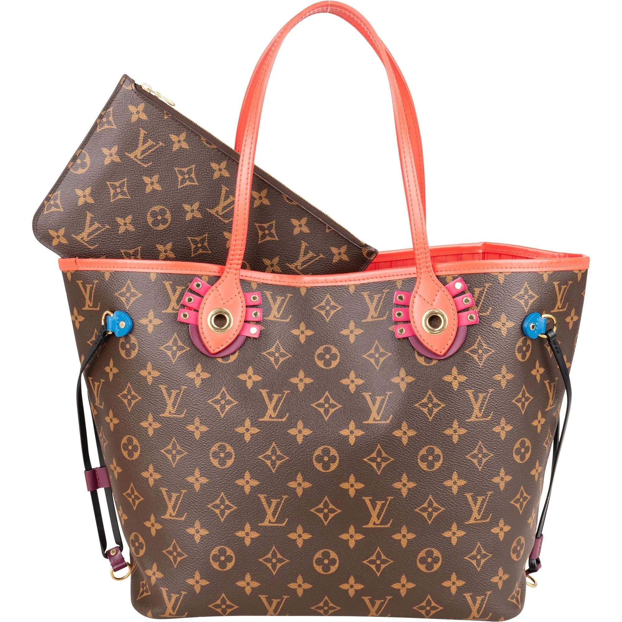 Neverfull leather handbag