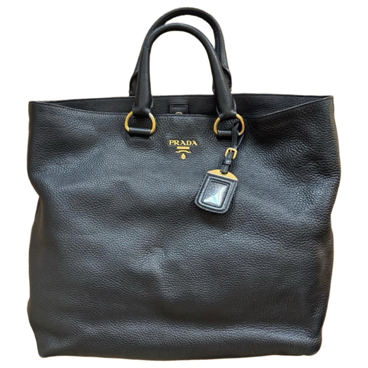 Prada Double leather tote