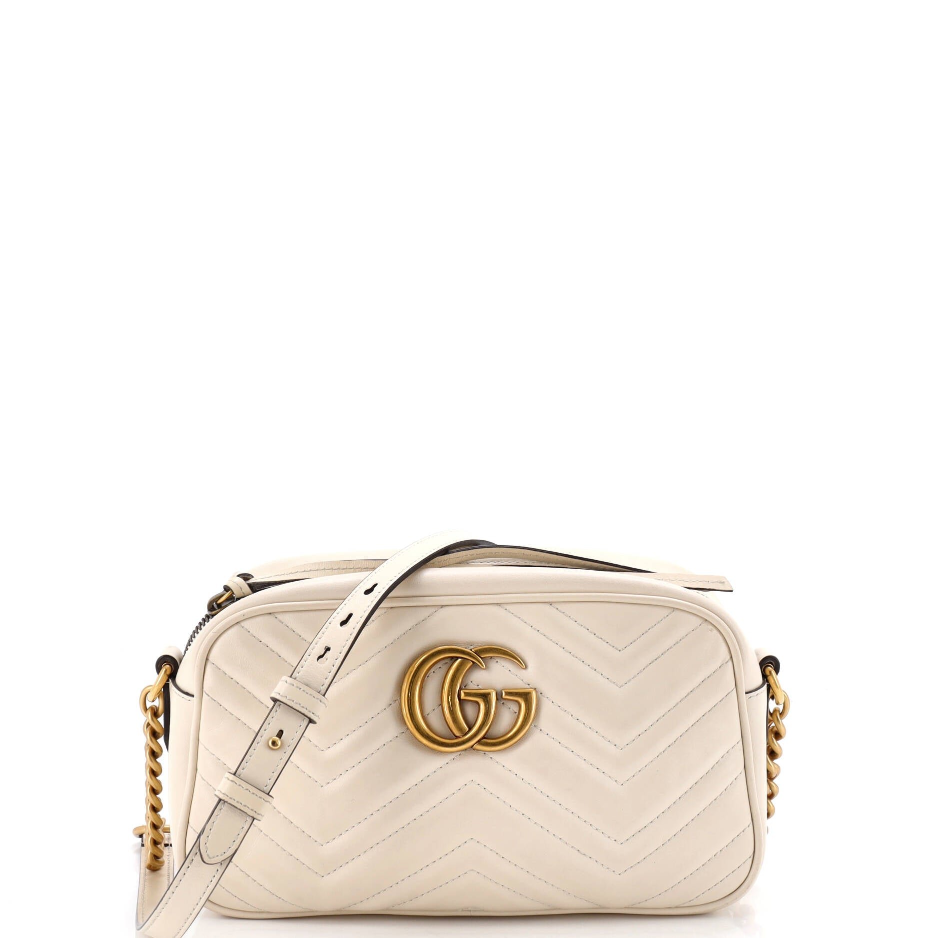 GG Marmont Shoulder Bag Matelasse Leather Small