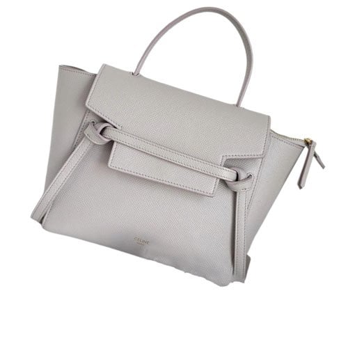 Belt leather handbag