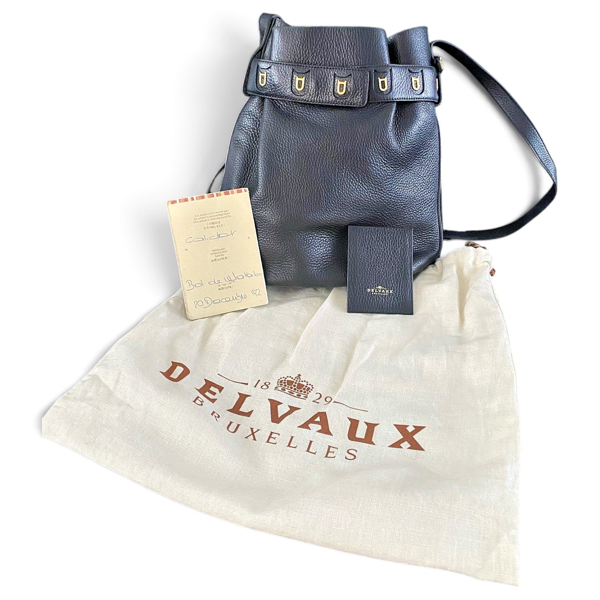 Leather crossbody bag
