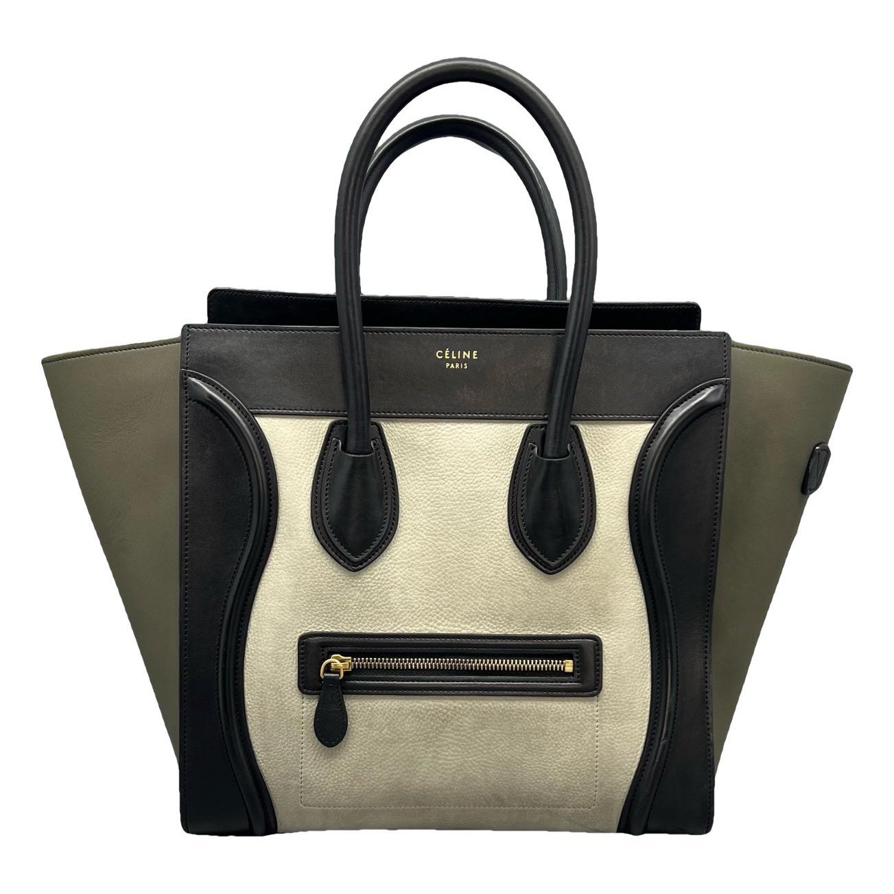 Luggage leather handbag