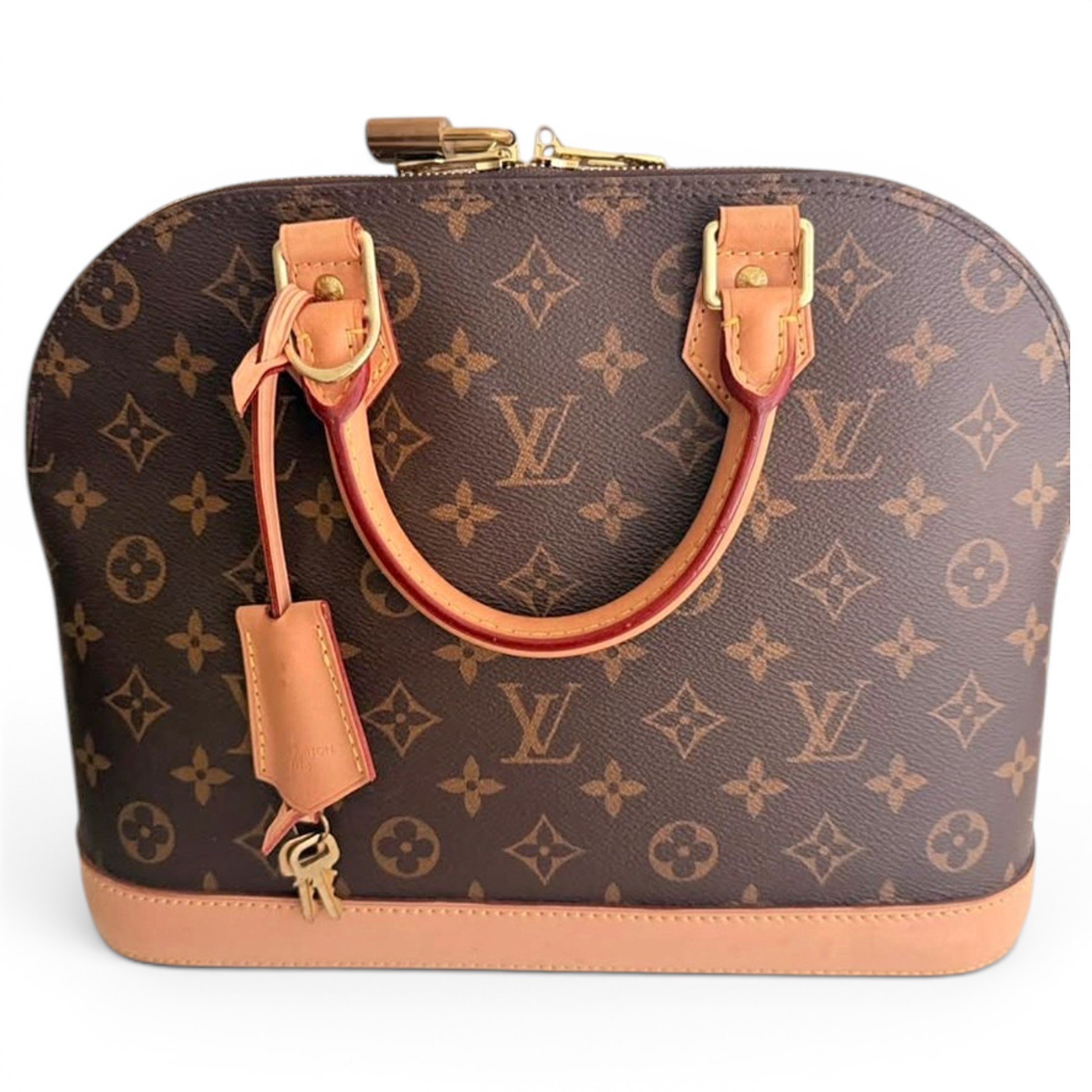 Alma leather handbag