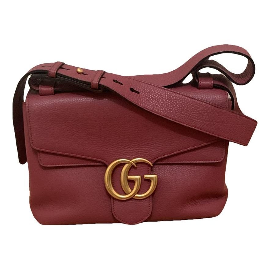 GG Marmont Flap leather handbag