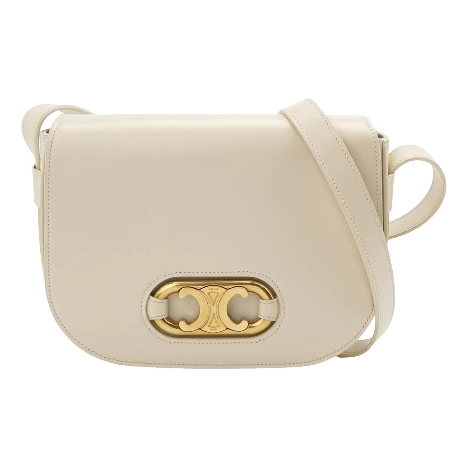 Triomphe Maillon leather crossbody bag