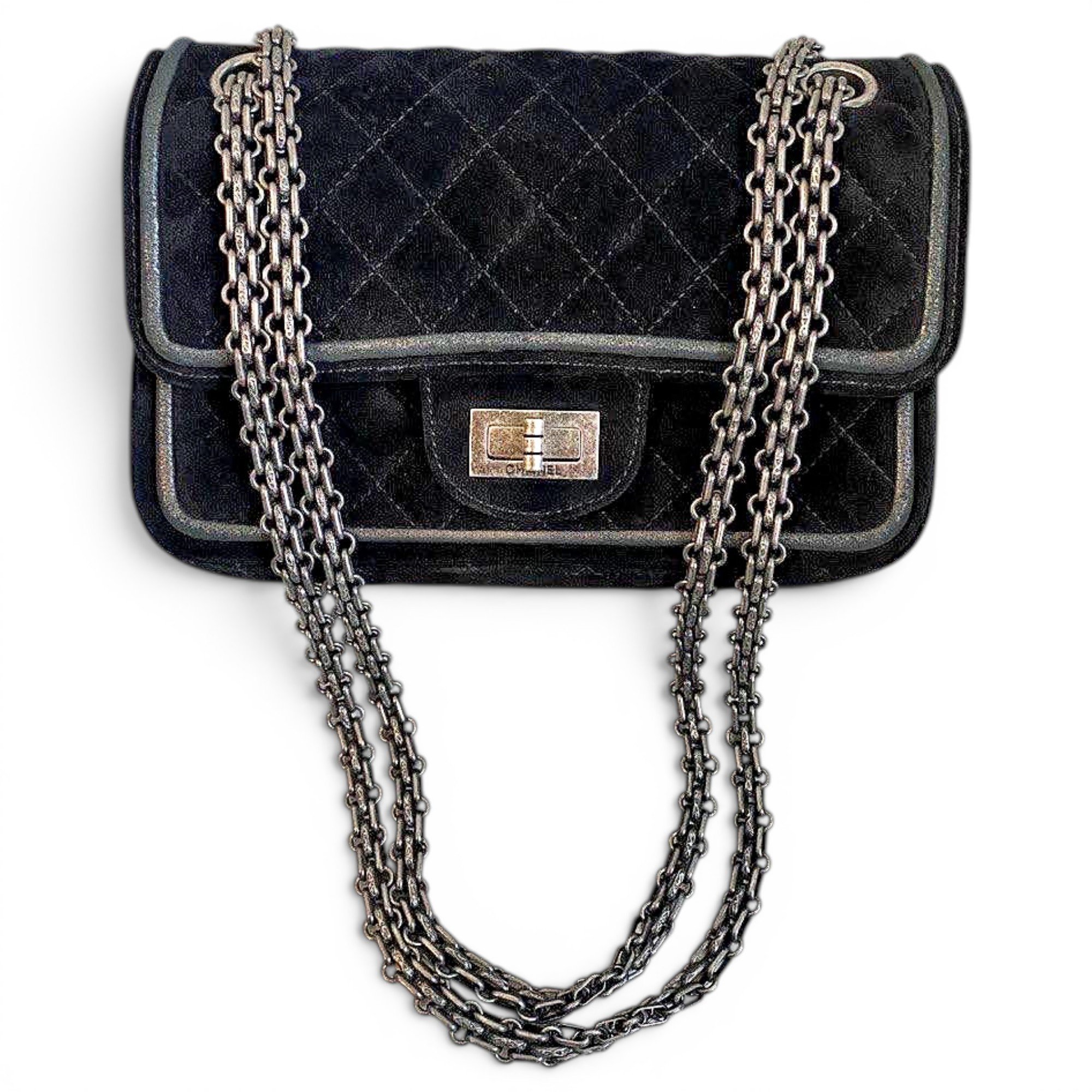 2.55 velvet crossbody bag