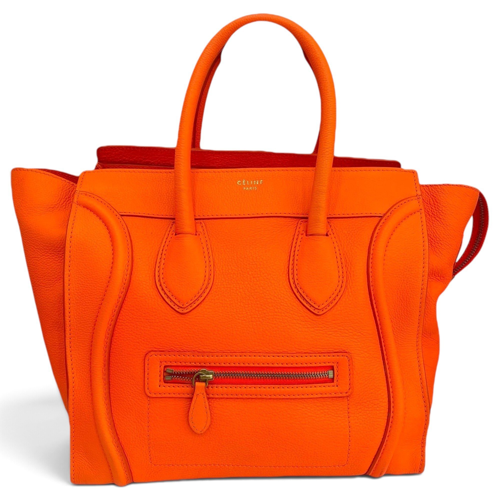 Luggage leather handbag