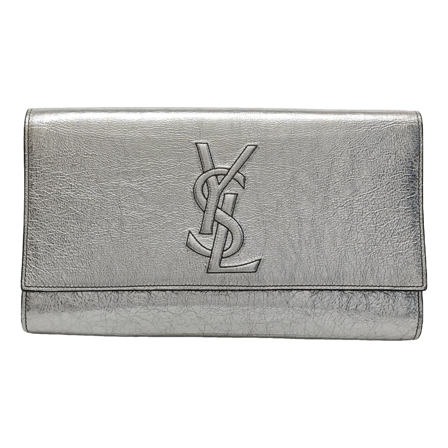 Sade Pochette Enveloppe leather clutch bag