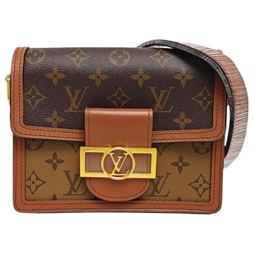 Dauphine leather mini bag