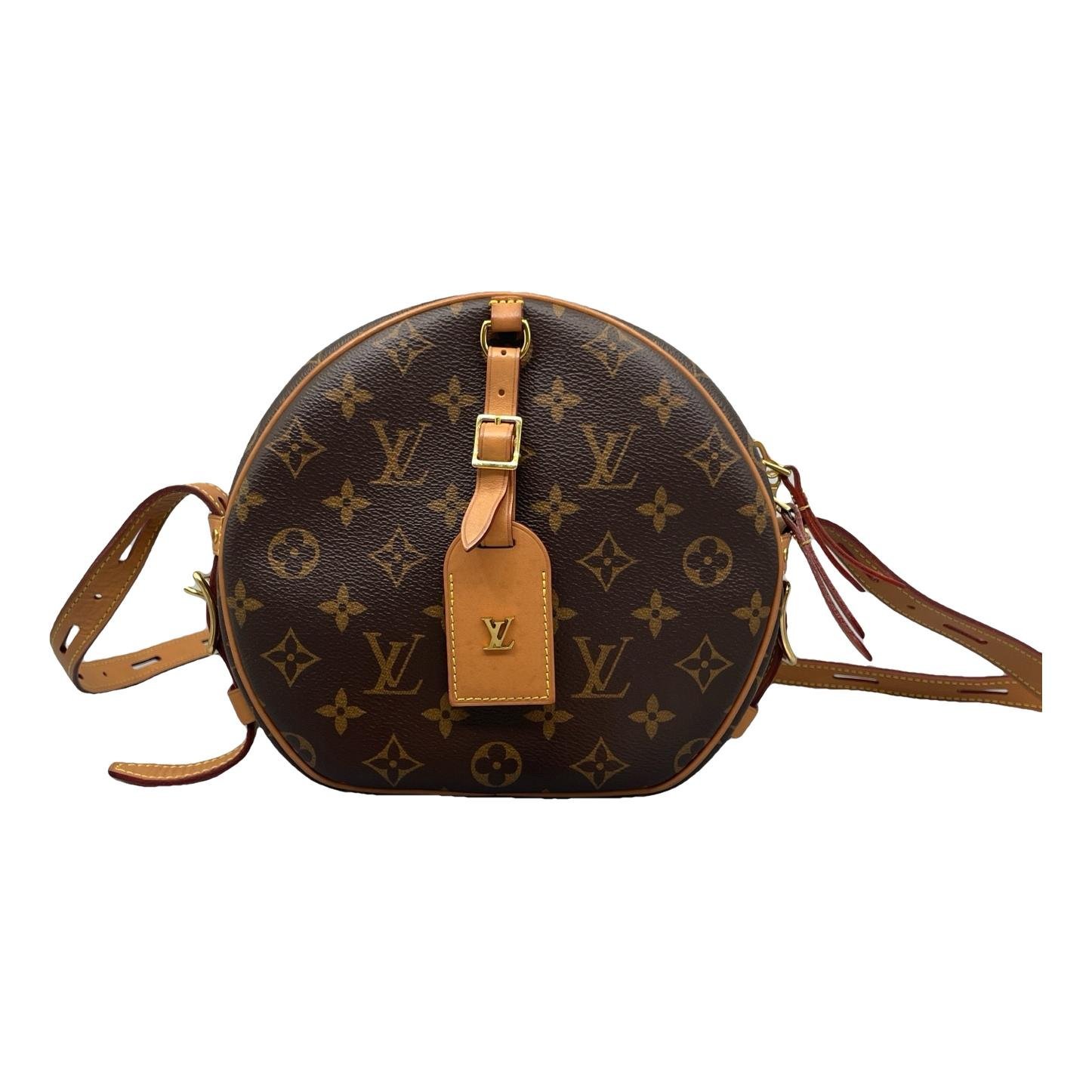 Boîte chapeau souple leather handbag