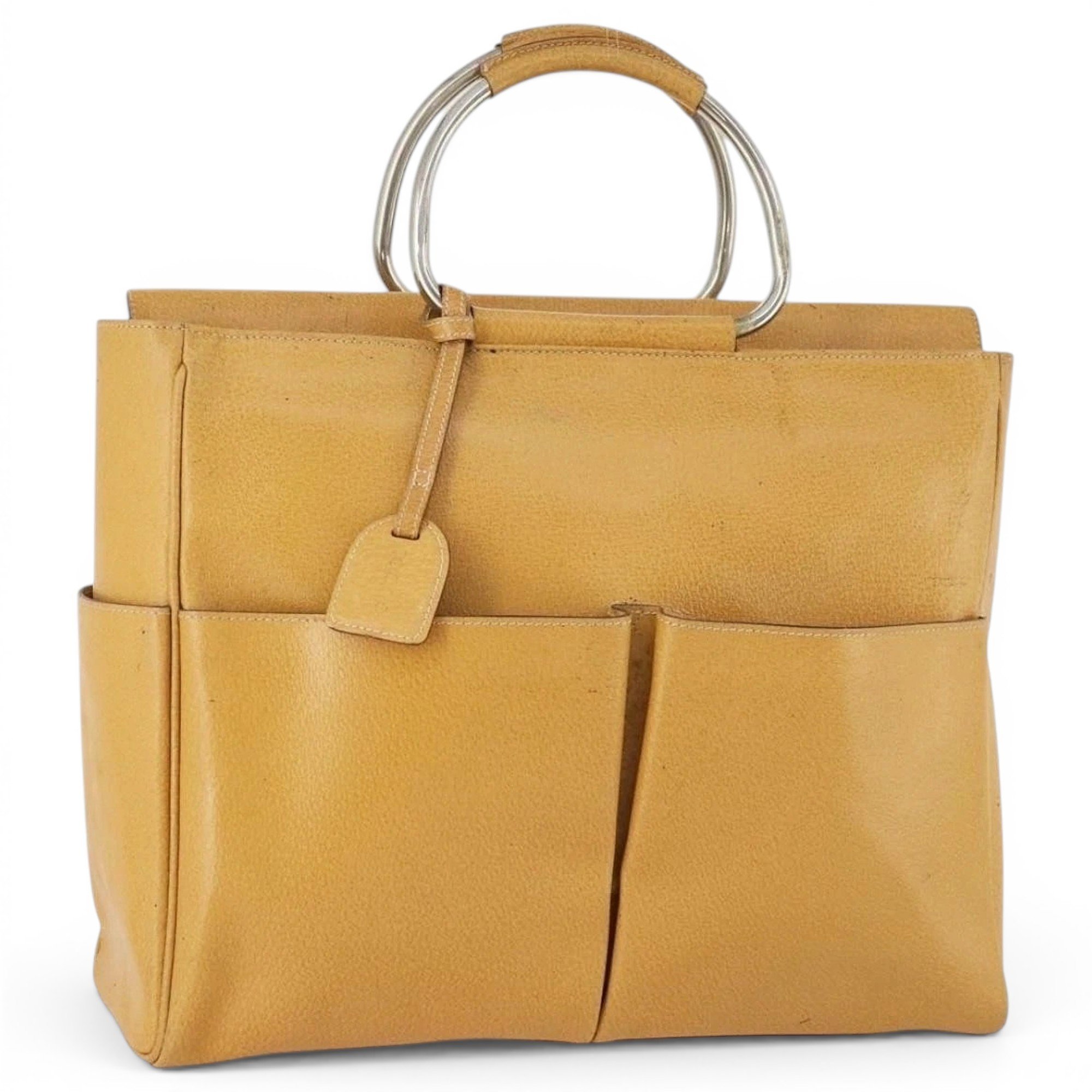 Leather handbag