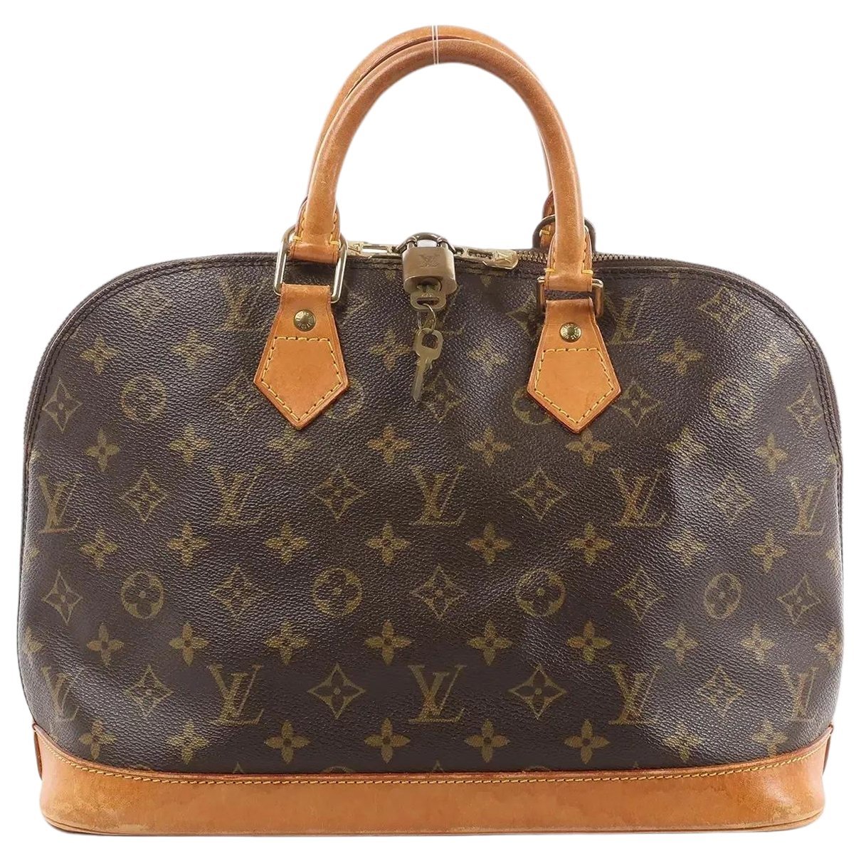 Alma leather handbag