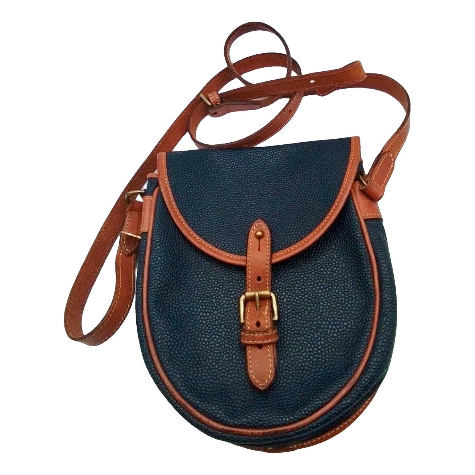 Leather crossbody bag