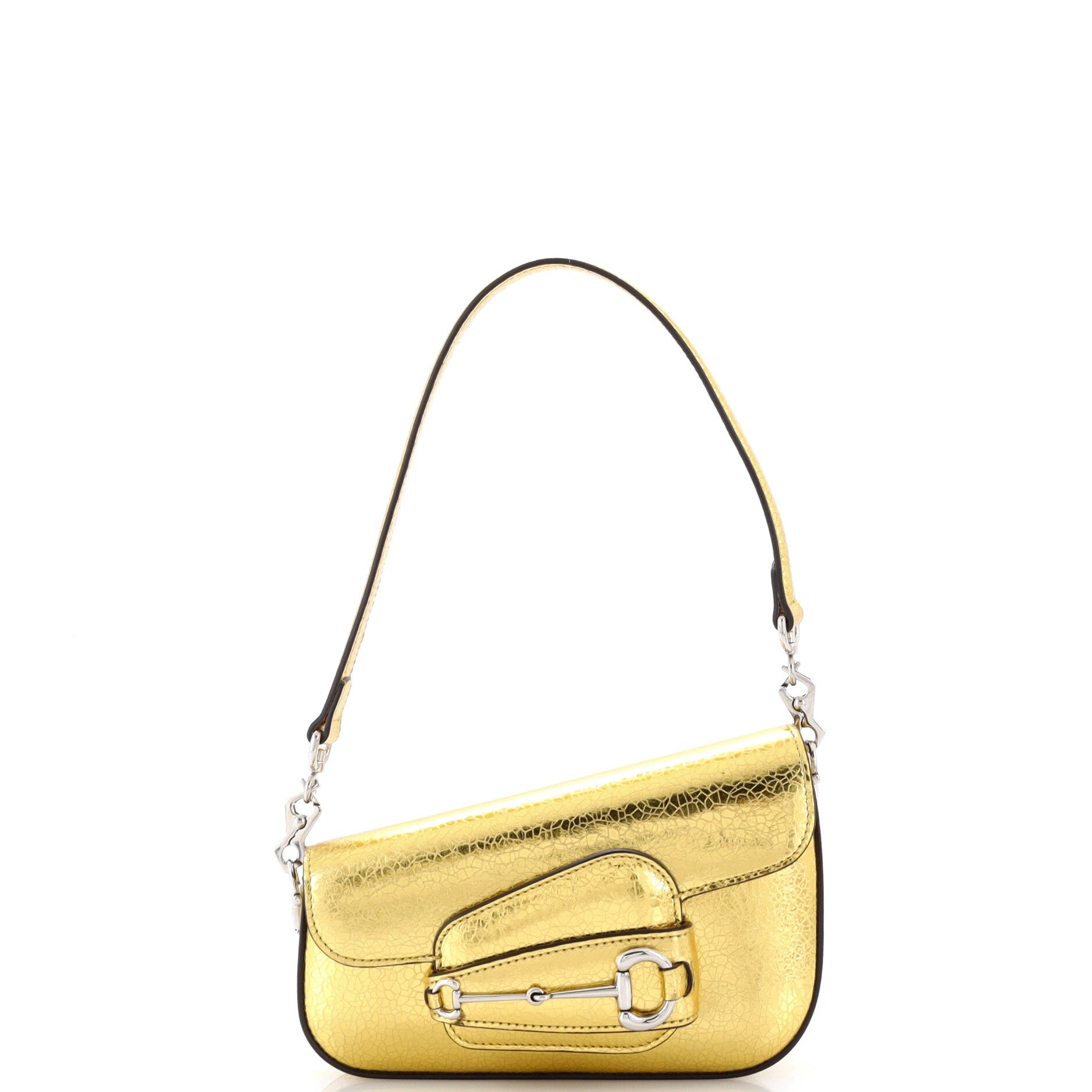 Horsebit 1955 Asymmetric Shoulder Bag Leather Mini