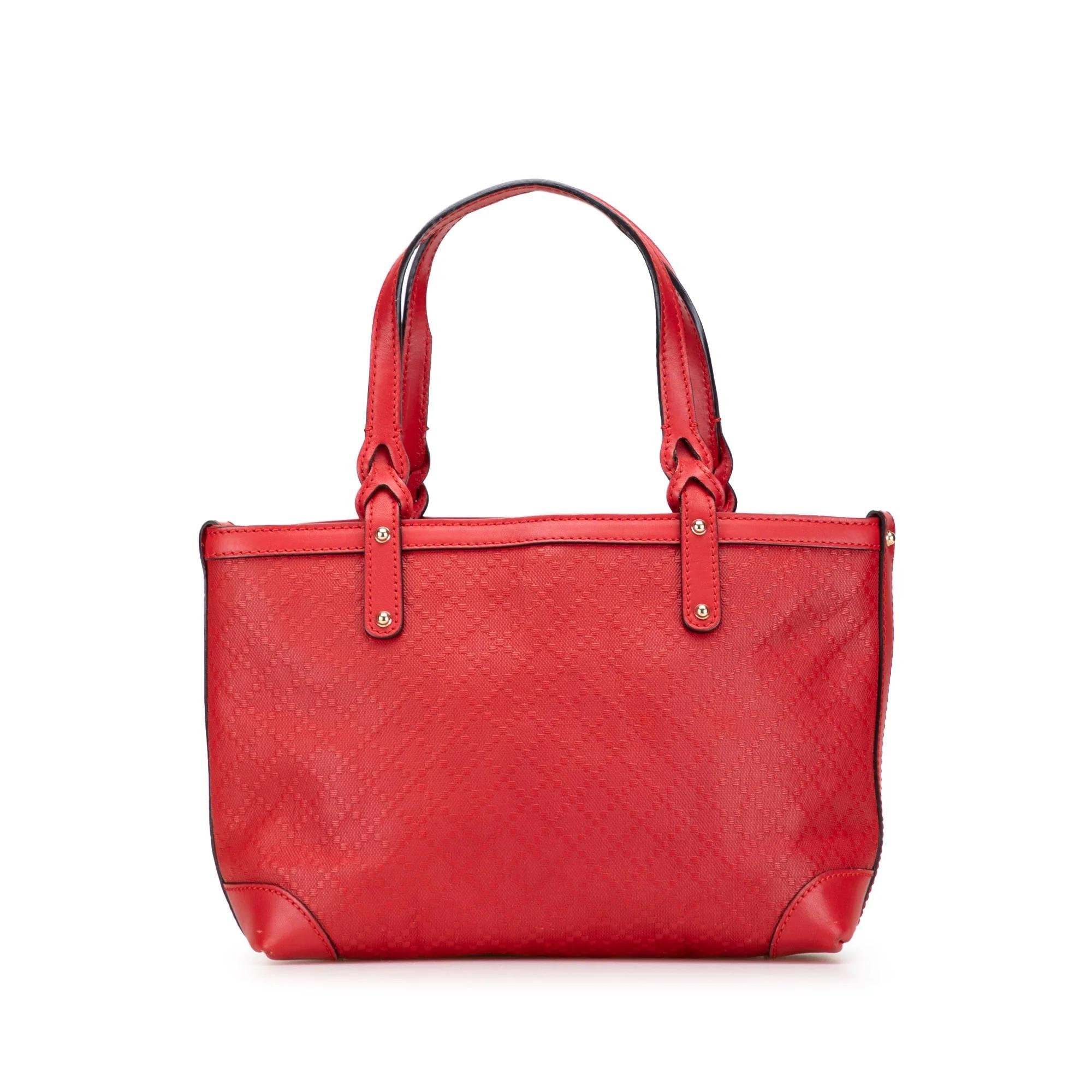 Leather tote