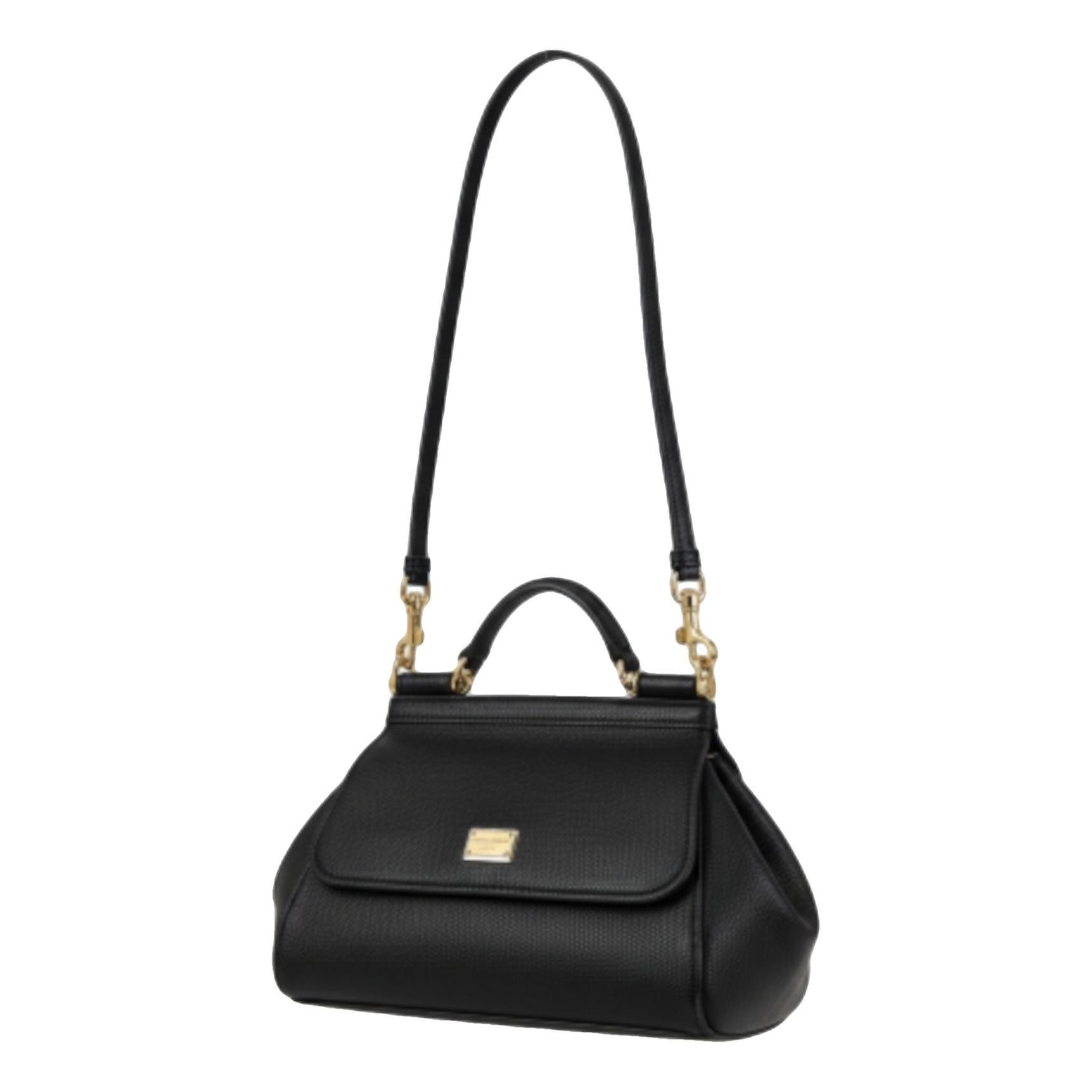 Dolce & Gabbana Sicily leather clutch bag