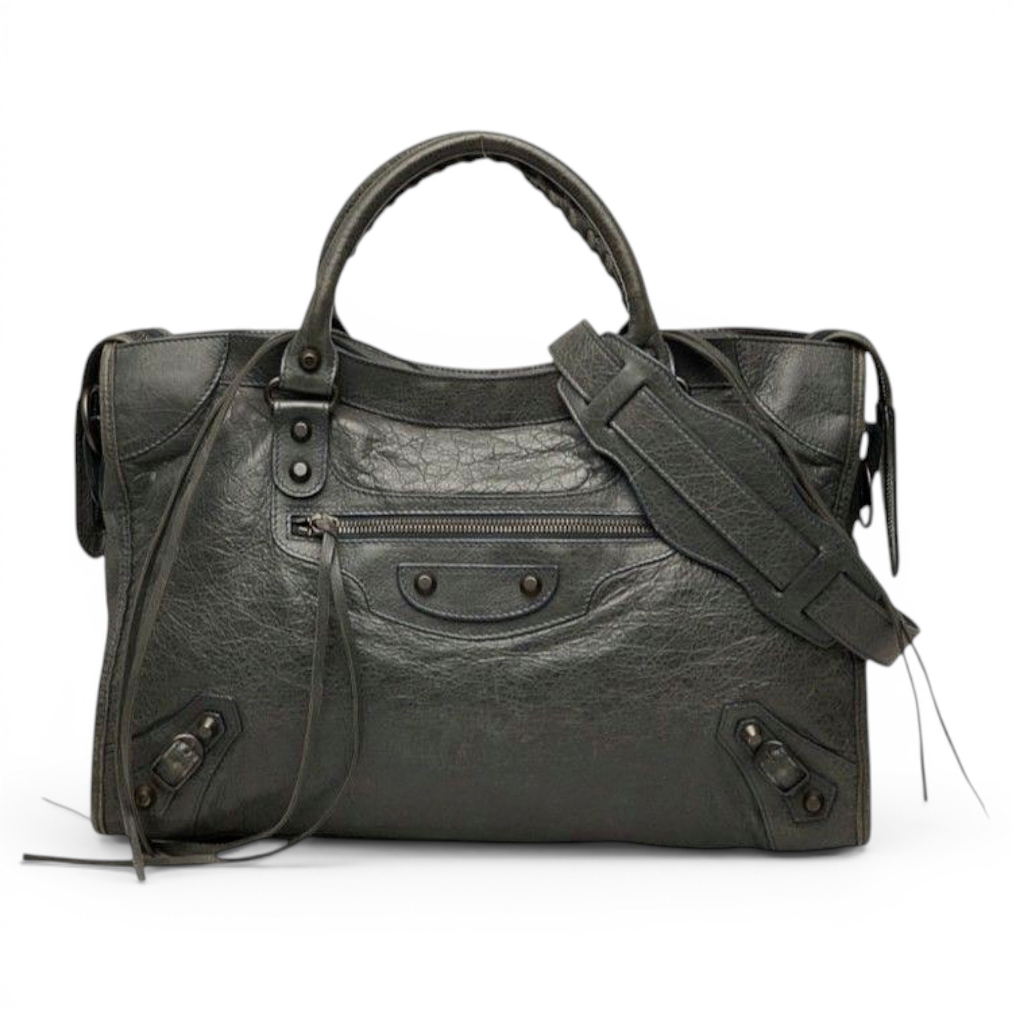 Balenciaga City leather handbag