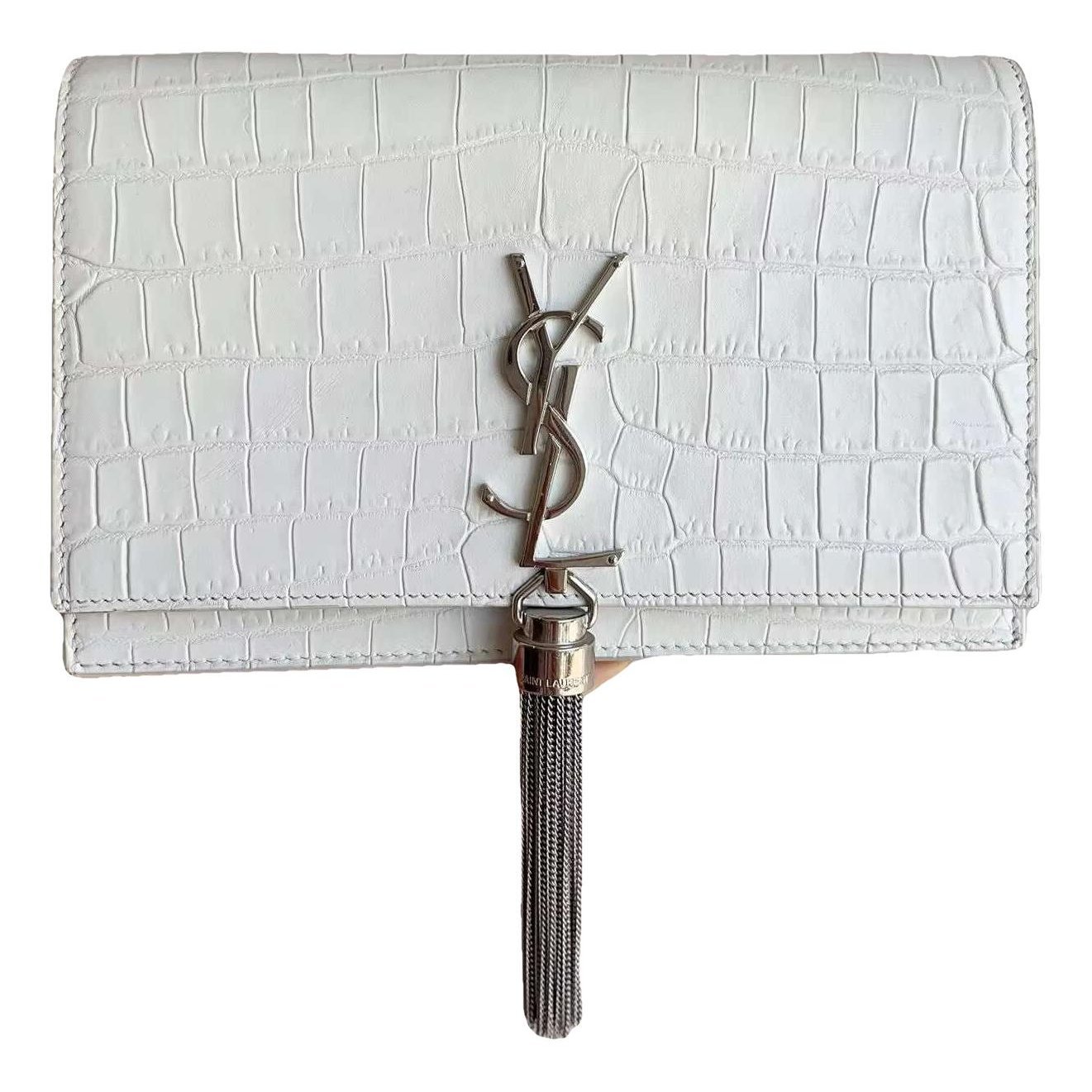 Pompom Kate leather handbag
