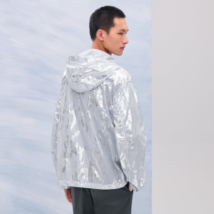 Glacier "Cavalcade Siderale" Reversible Hooded Jacket