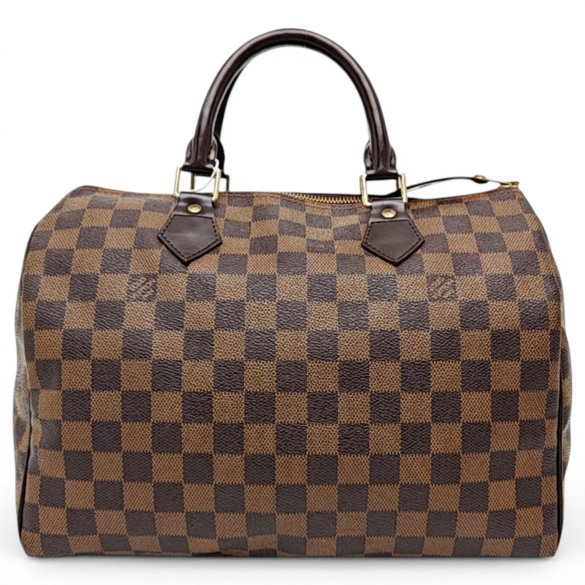 Nano Speedy / Mini HL leather handbag