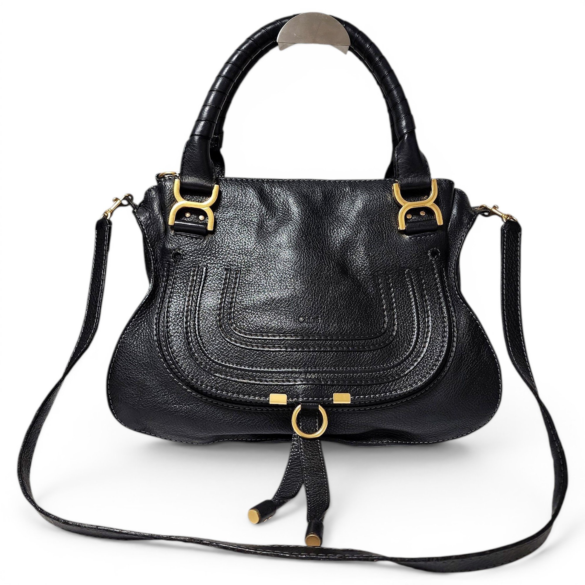 Marcie leather handbag