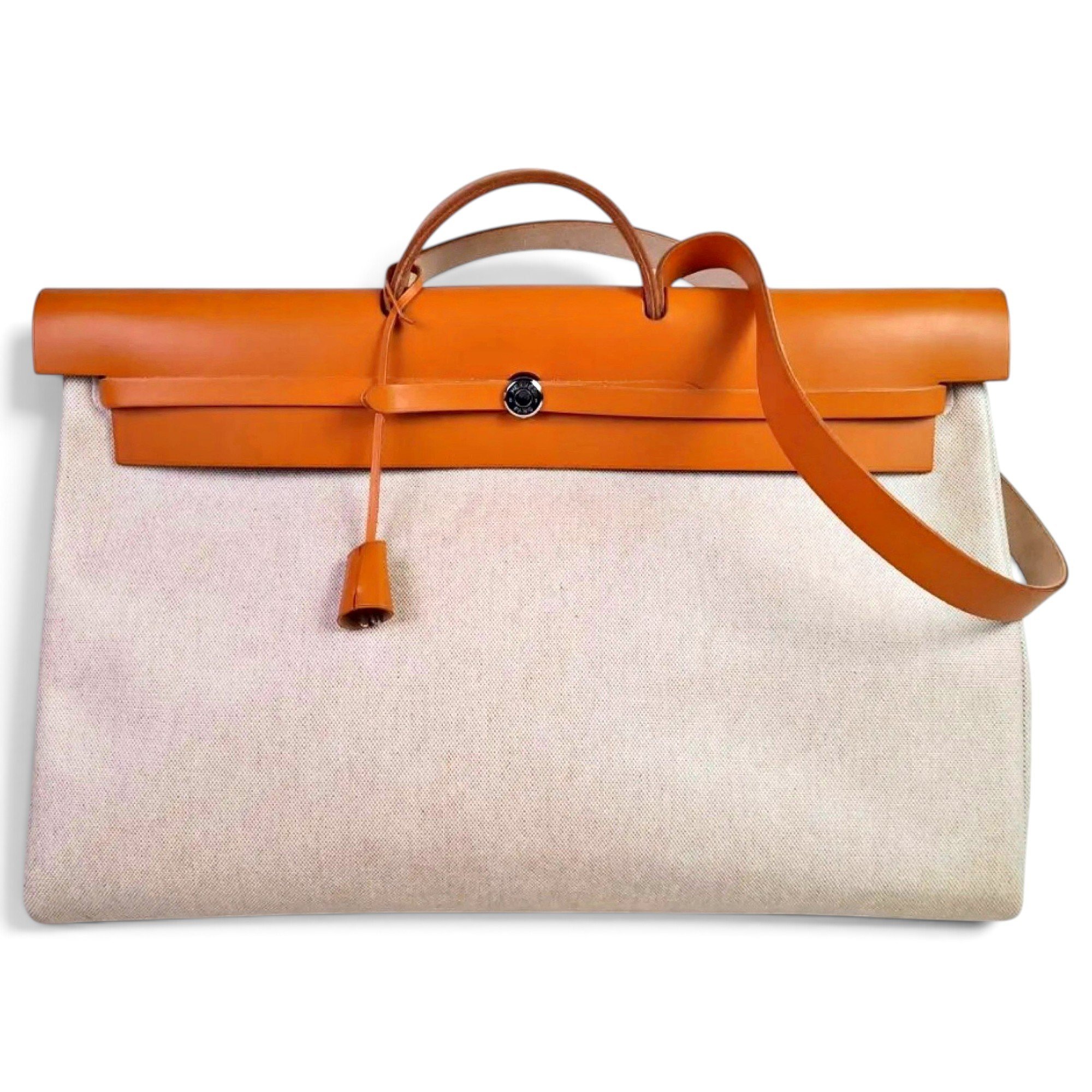 Herbag leather tote