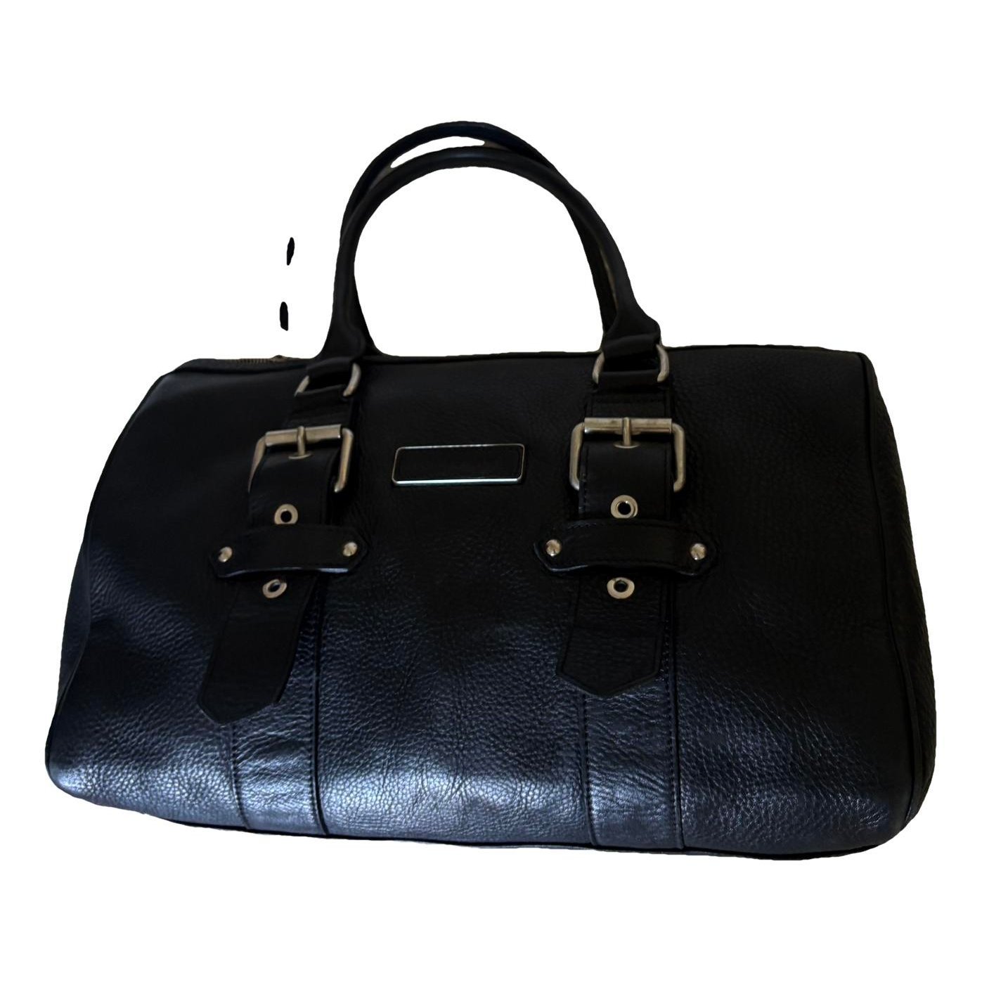 Kate Moss leather bowling bag
