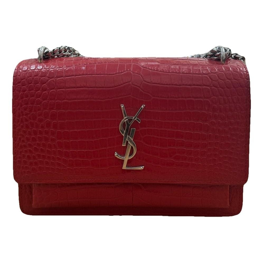 Sunset leather handbag