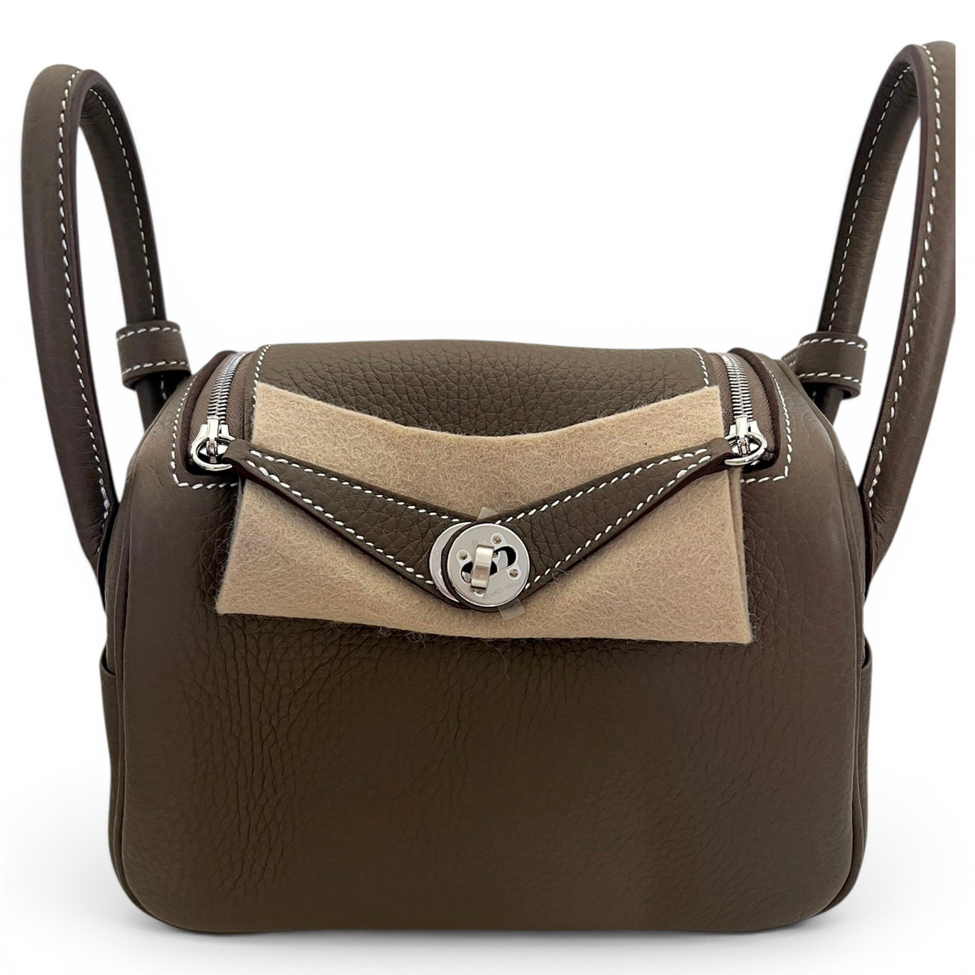Lindy leather handbag