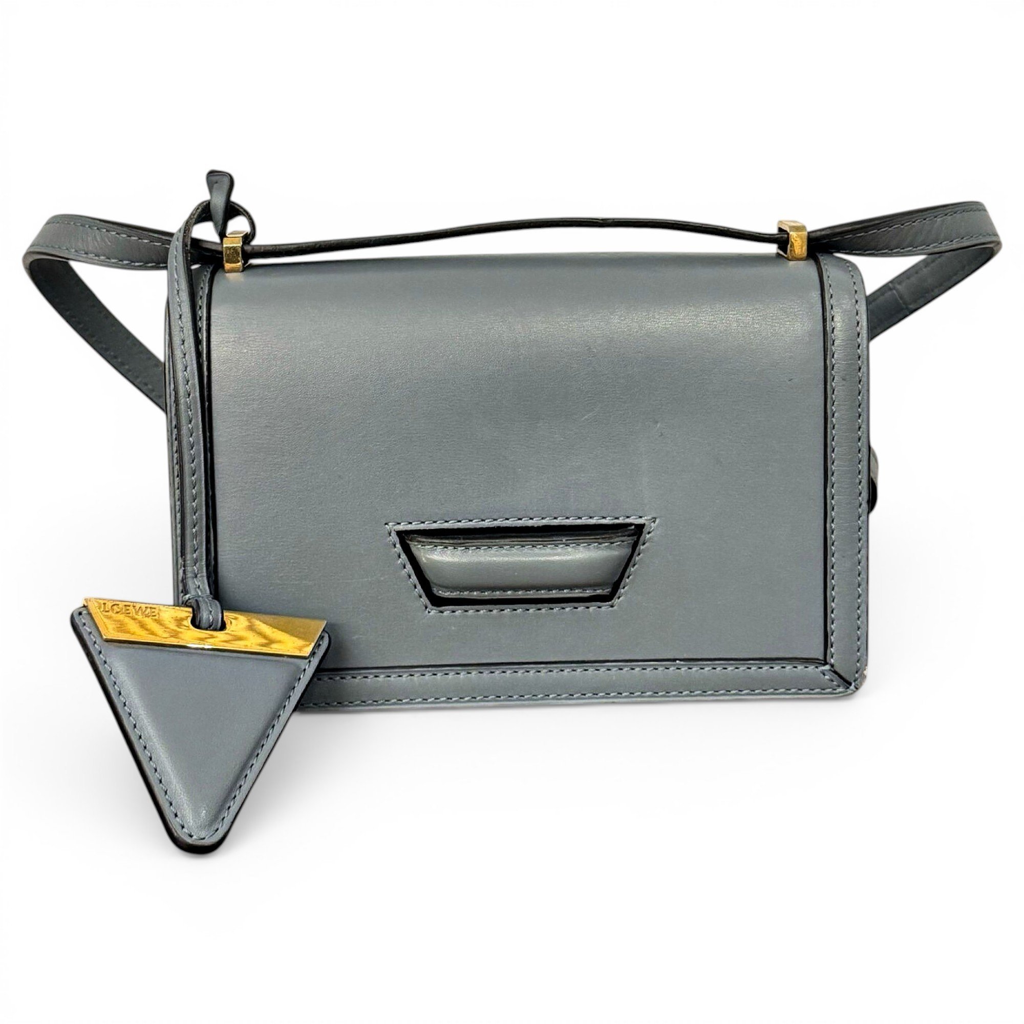Barcelona leather handbag