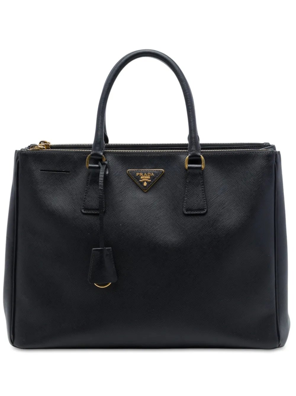 2010-2026 Medium Saffiano Lux Galleria Double Zip satchel
