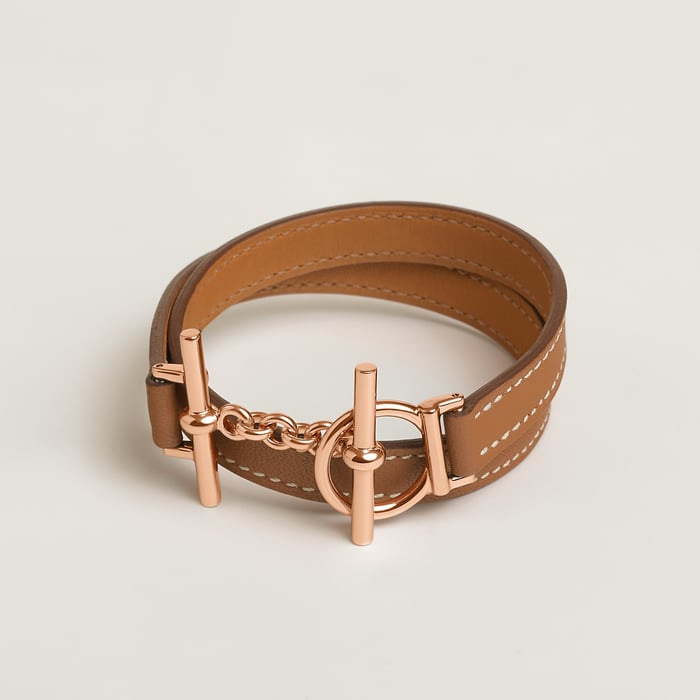 Gold Croisiere Double Tour Bracelet