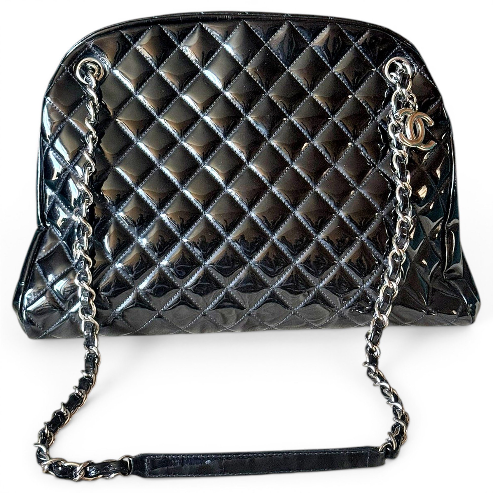 Vinyl handbag