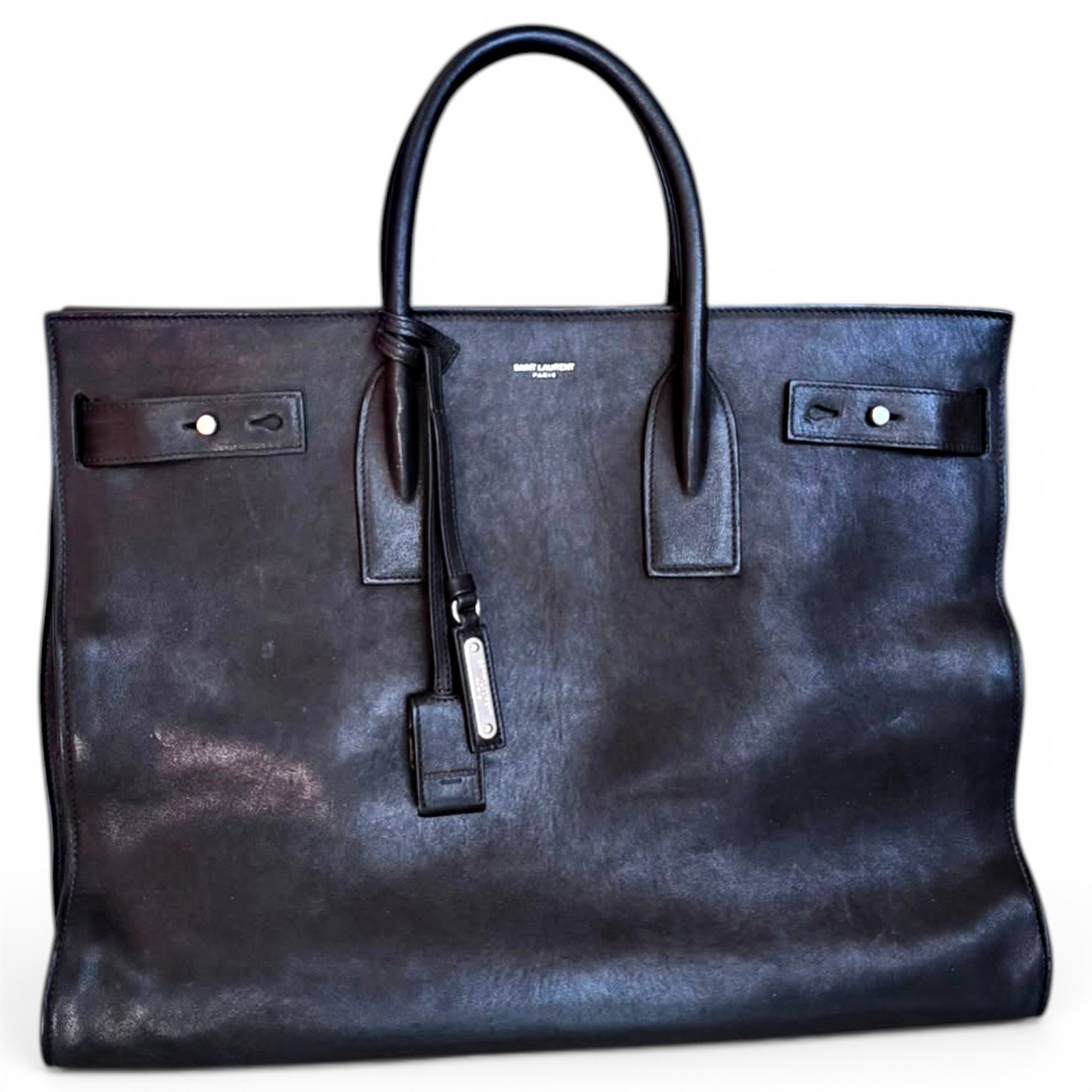 Sac de Jour leather tote