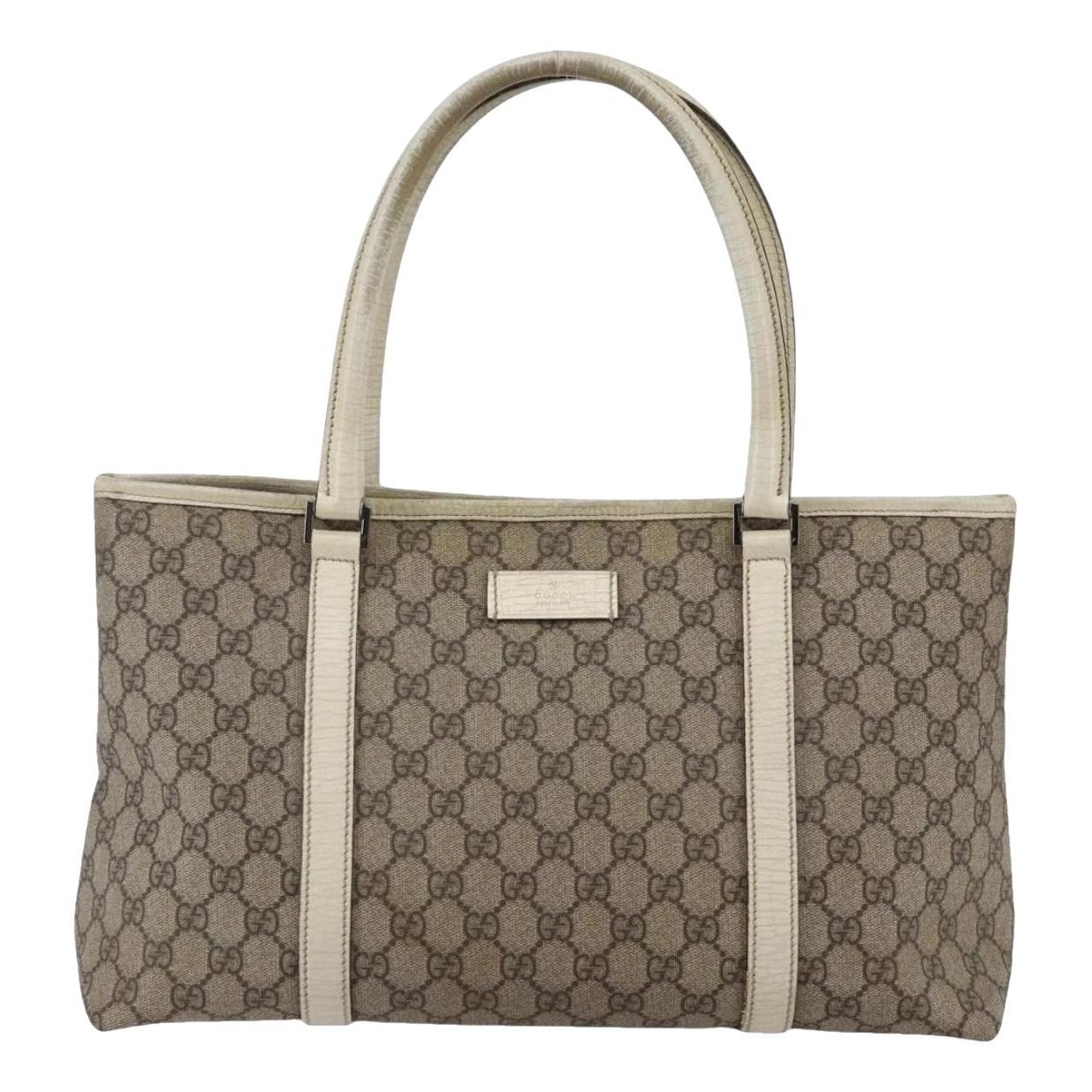 Leather tote