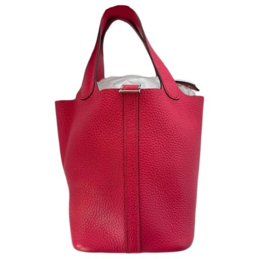 Picotin leather handbag