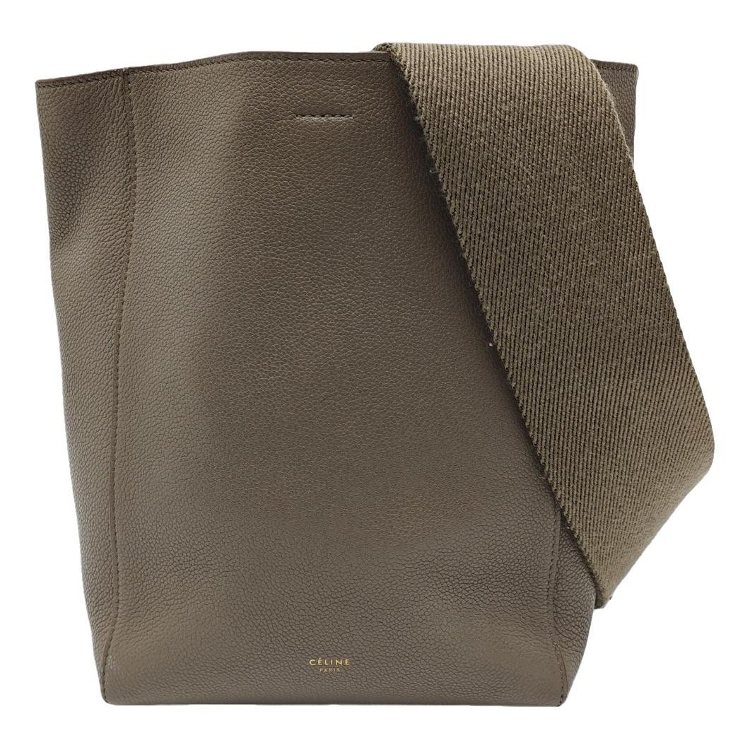 Seau Sangle leather tote