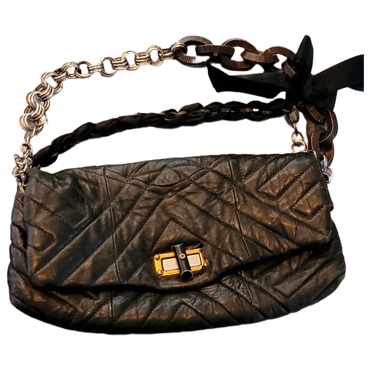 Happy leather handbag