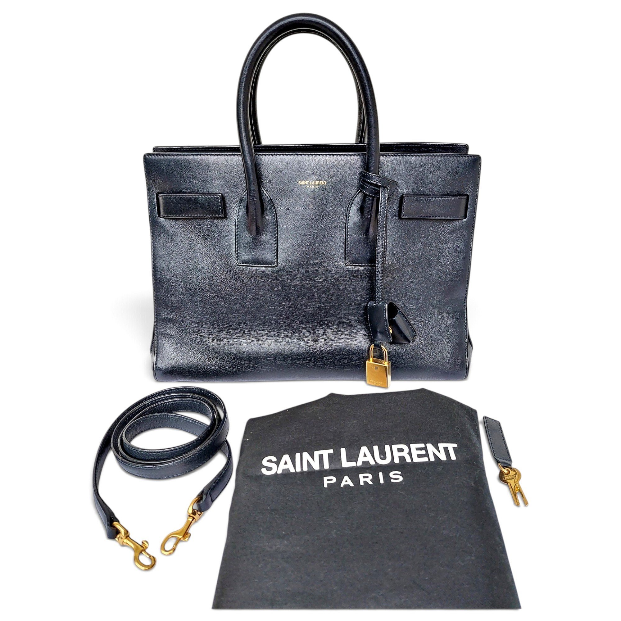 Sac de Jour leather tote