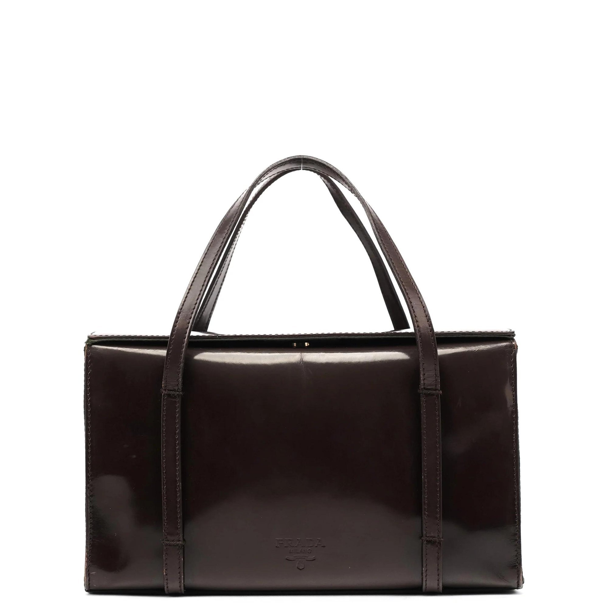 Re-Edition 1995 patent leather tote
