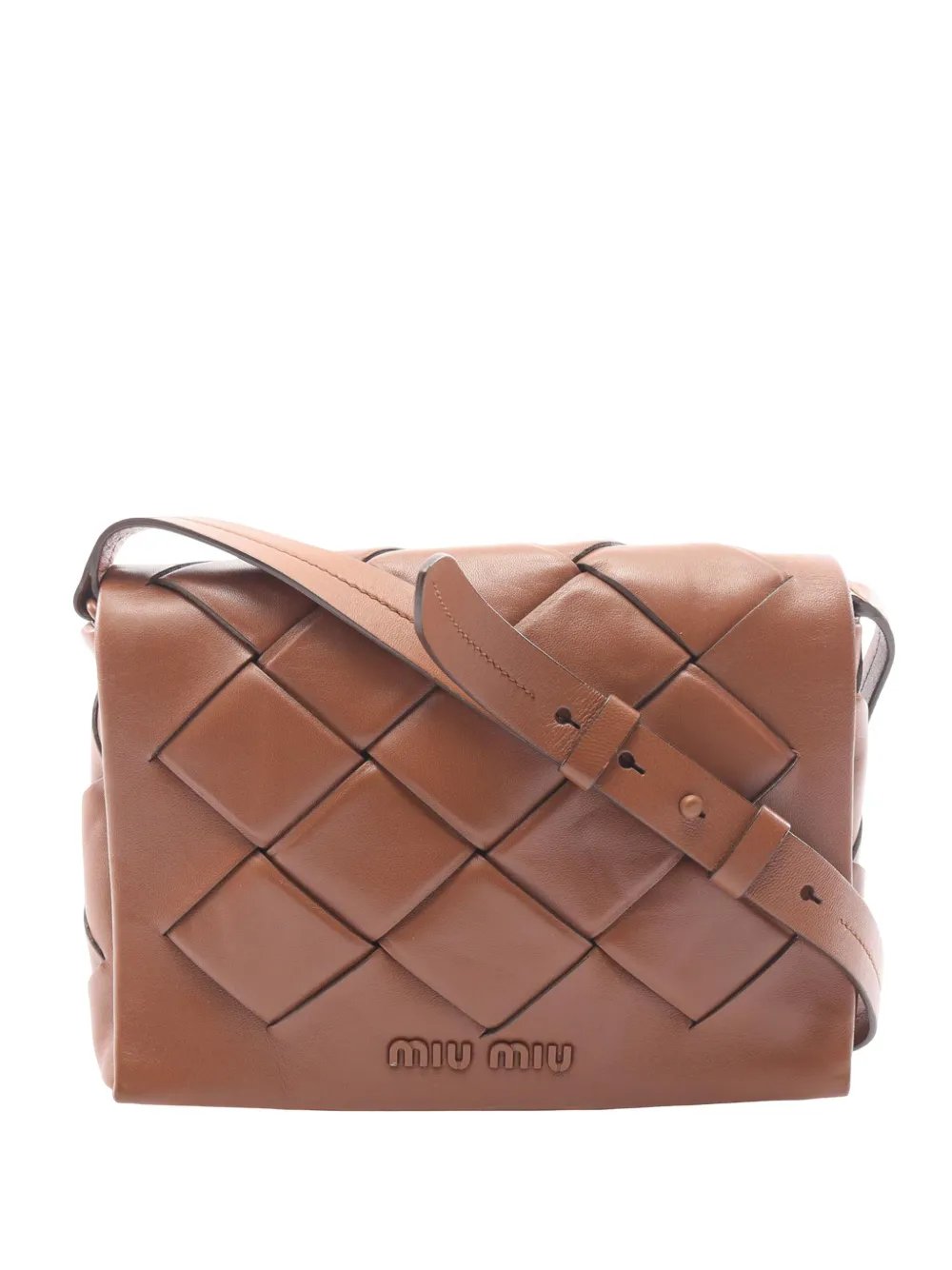 2010-2026 Woven Leather crossbody bag