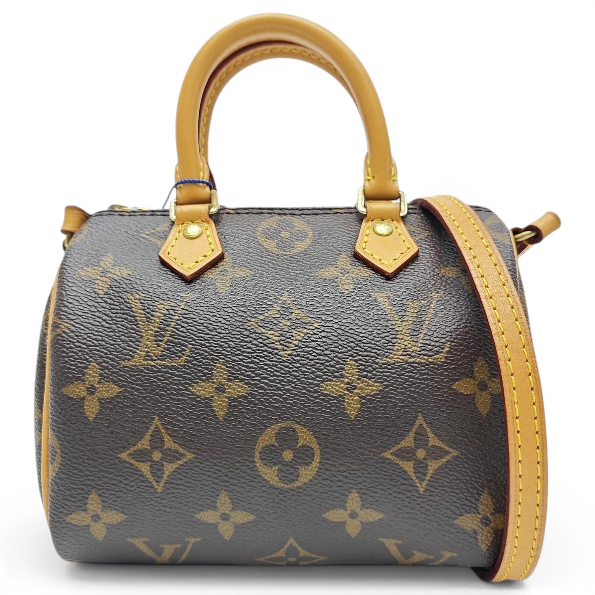 Nano Speedy / Mini HL leather handbag