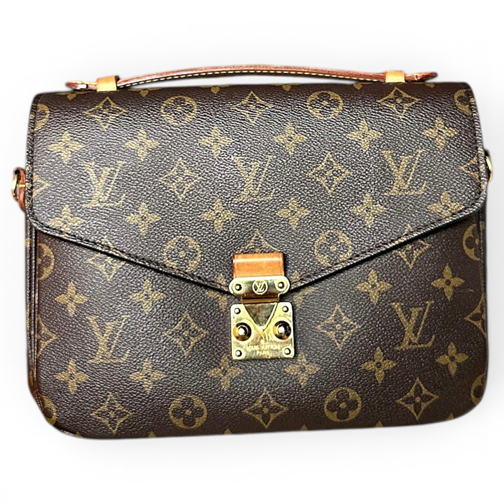 Metis leather handbag